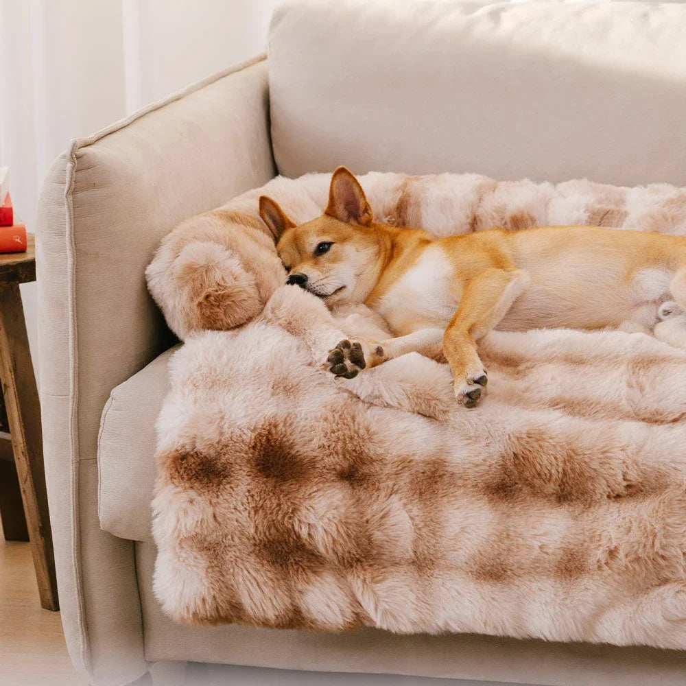 Pet Sofa Cover with Pillow for Small Dogs Cats