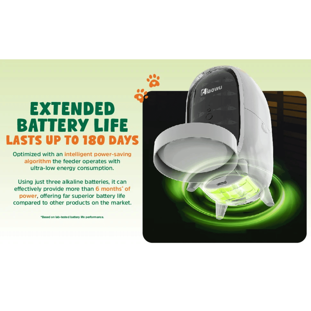 Wi-Fi Automatic Pet Feeder With Mobile App