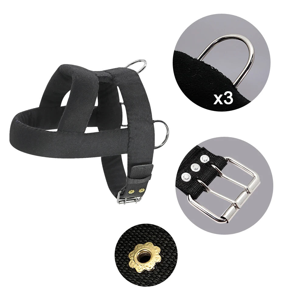 Tough Dog Pulling Harness Padded Support