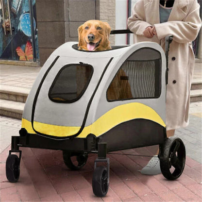 Pet Stroller Folding for Small and Large Dogs