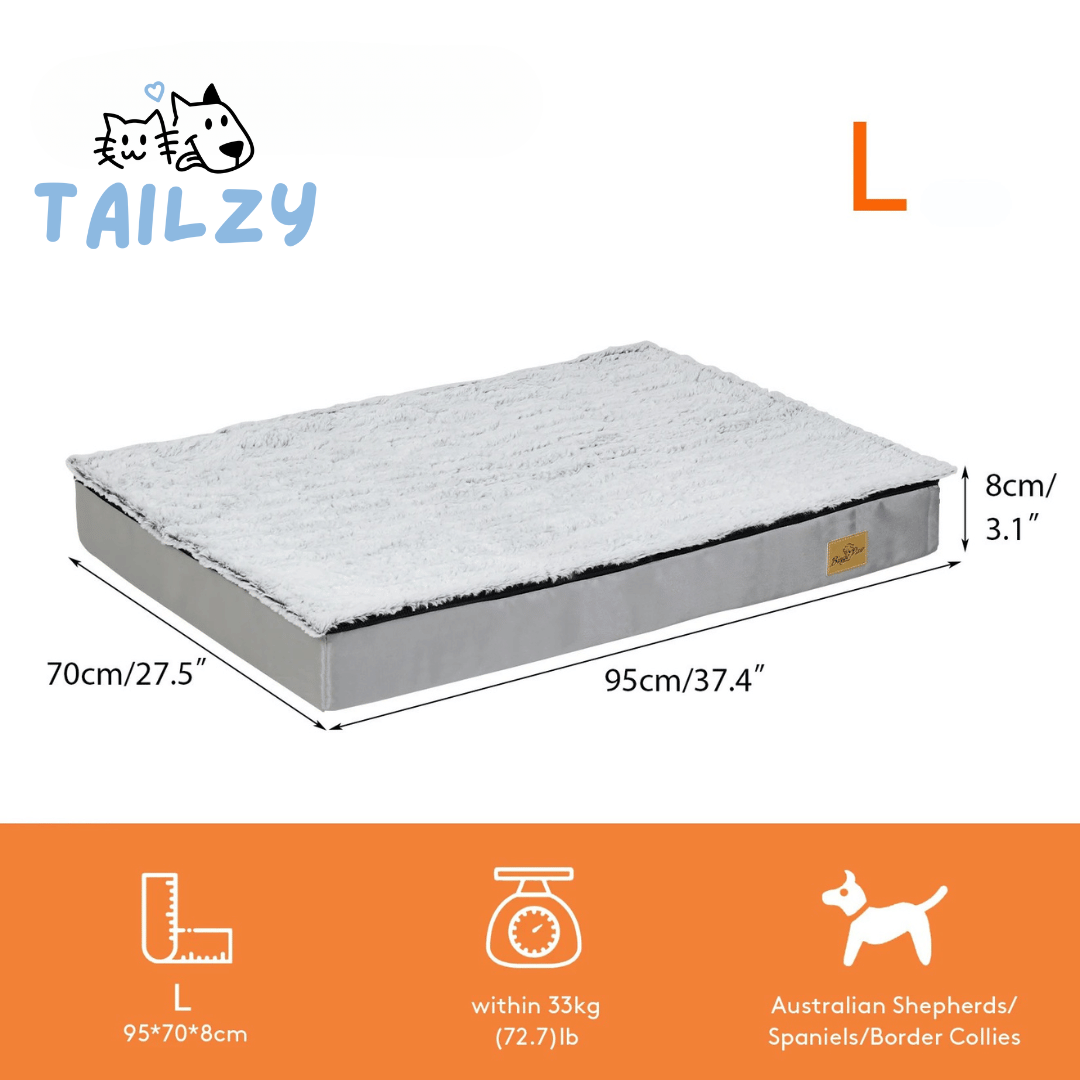 Large Dog Bed Soft Fleece Mattress