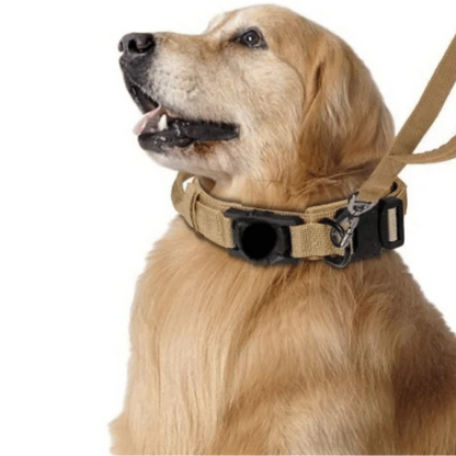 Pet AirTag Collar And Leash Set Durable Outdoor