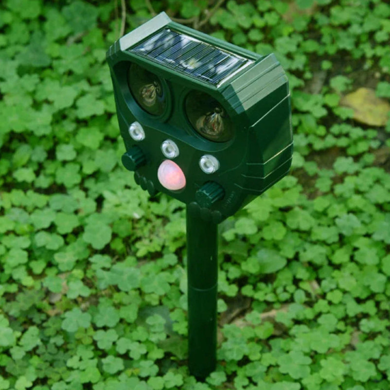 Motion Activated Animal Repellent Device Outdoor - Pupporia