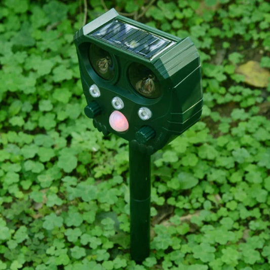 Motion Activated Animal Repellent Device Outdoor - Pupporia