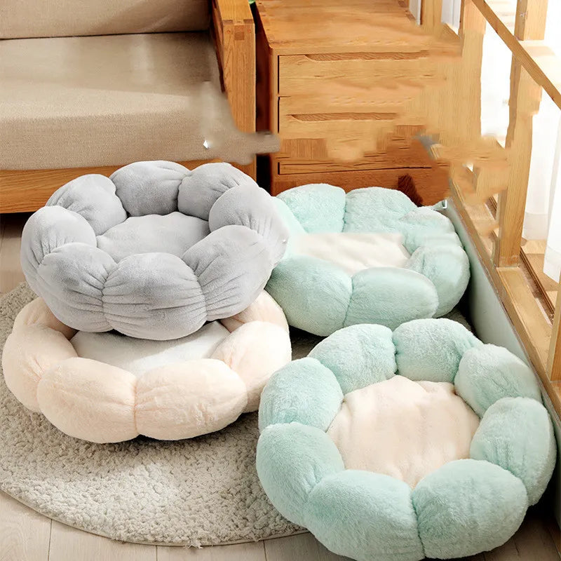 Floral Pet Bed Cushion - Pupporia