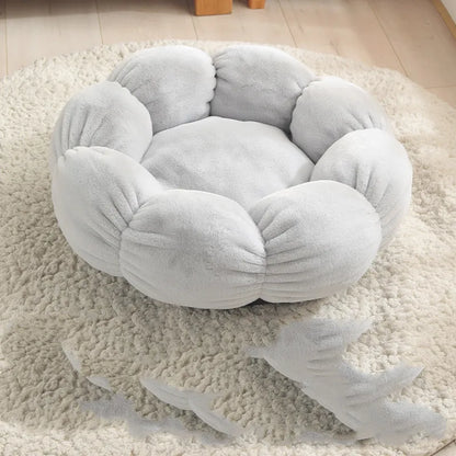Floral Pet Bed Cushion