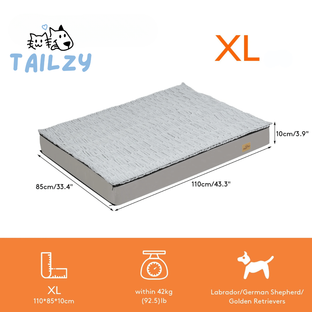 Large Dog Bed Soft Fleece Mattress