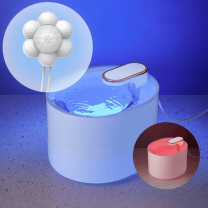 Pet Water Fountain Motion Sensor Night Light