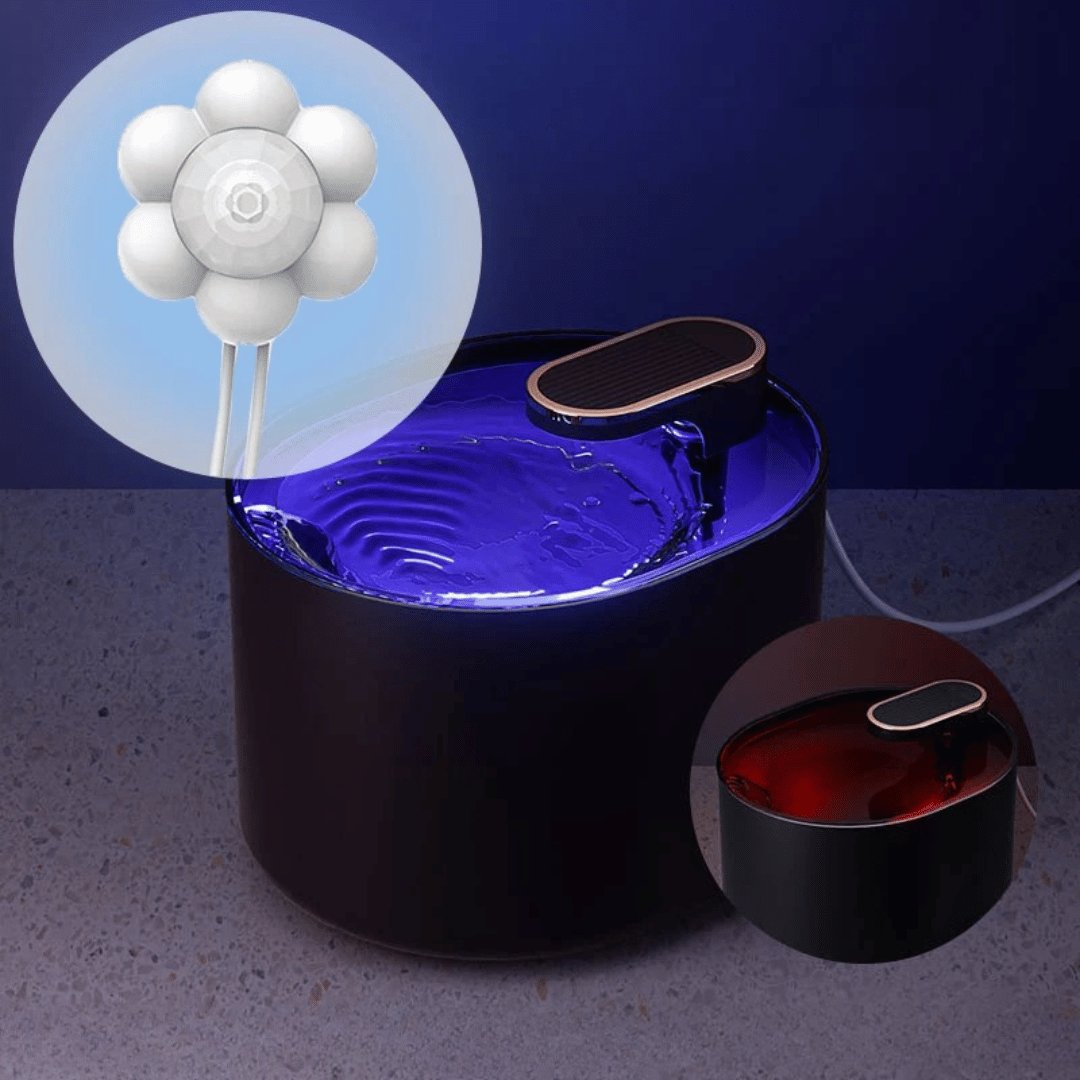 Pet Water Fountain Motion Sensor Night Light