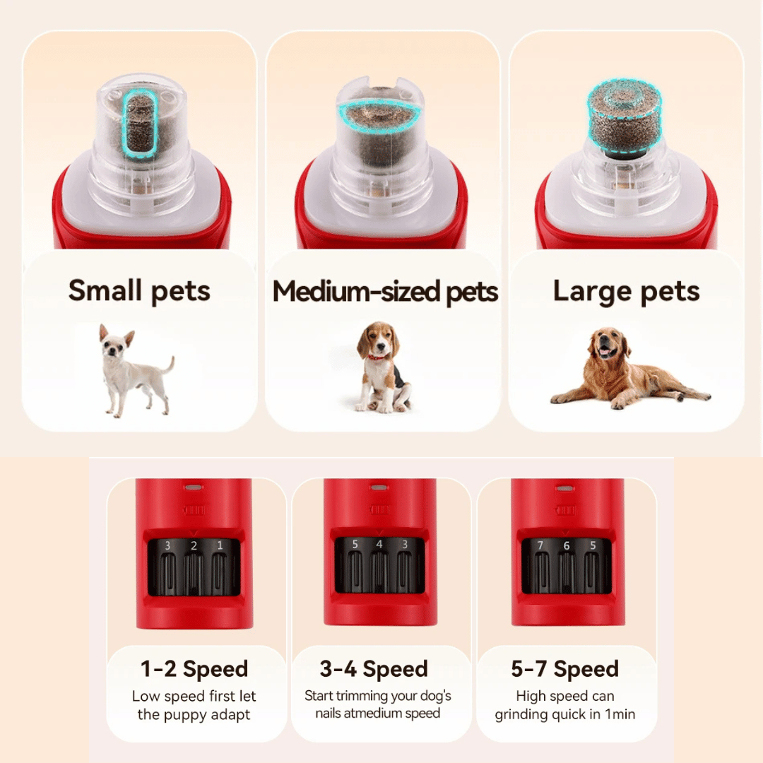 Pet Nail Trimmer With Led Light