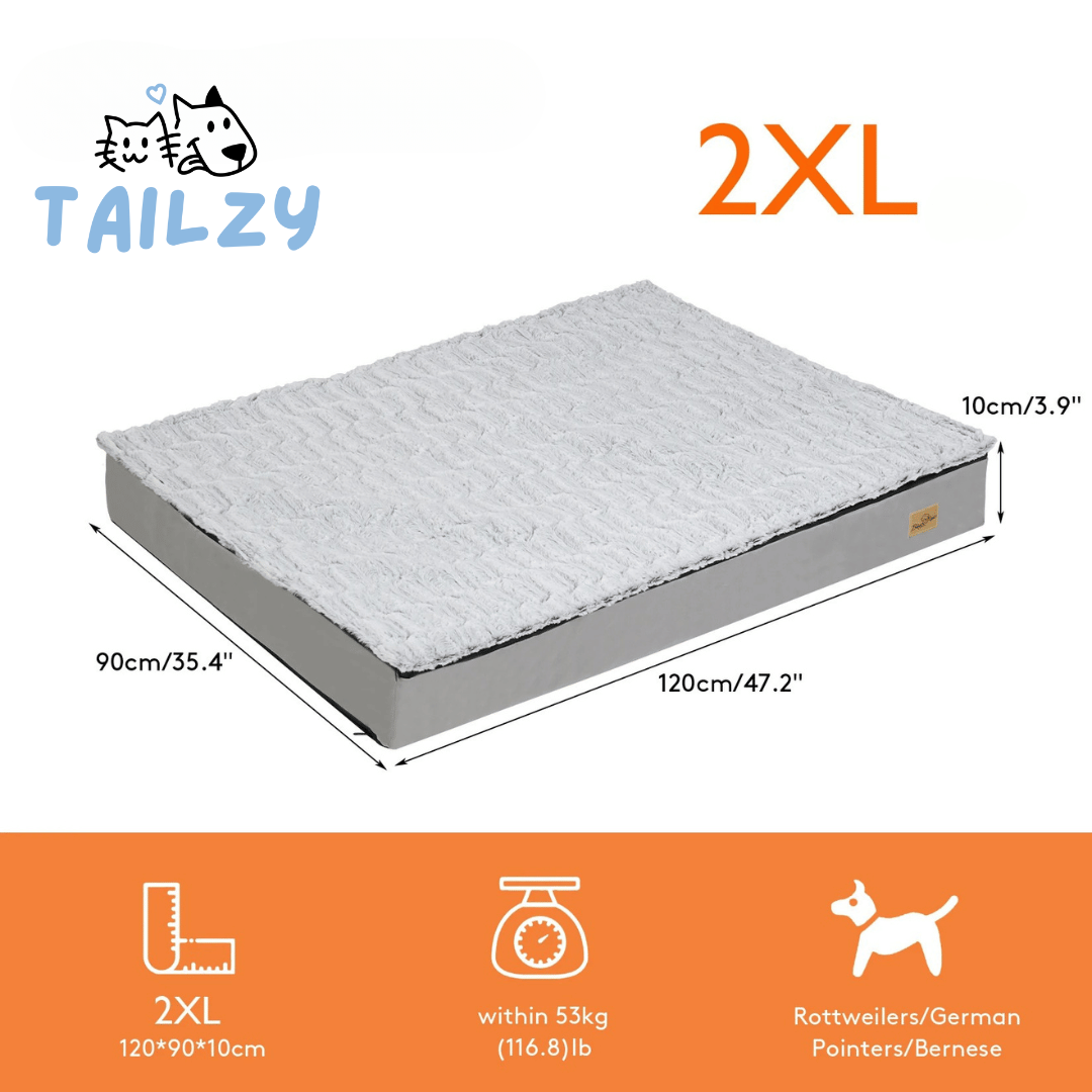 Large Dog Bed Soft Fleece Mattress