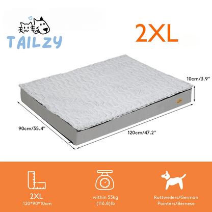 Large Dog Bed Soft Fleece Mattress