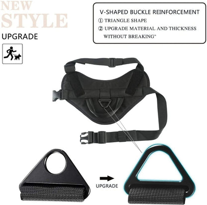 Large Dog Harness Padded Vest Comfortable