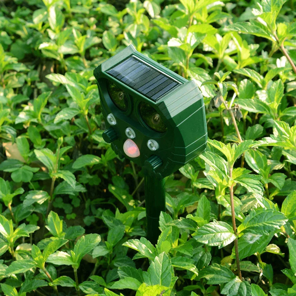 Motion Activated Animal Repellent Device Outdoor