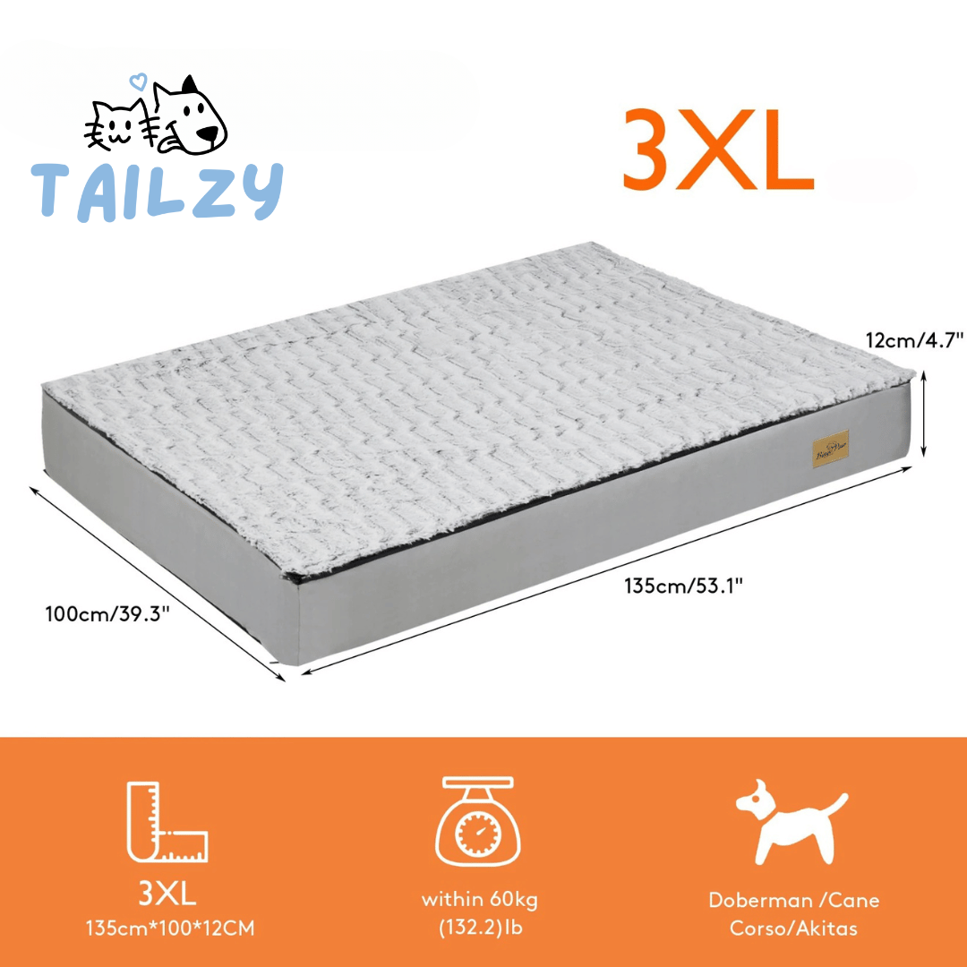 Large Dog Bed Soft Fleece Mattress