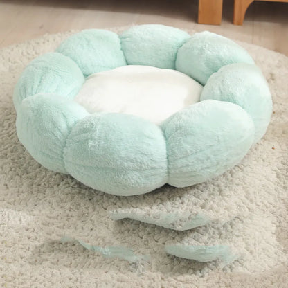Floral Pet Bed Cushion