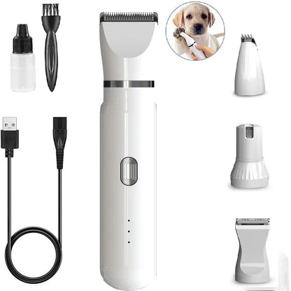 Pet Grooming Kit Rechargeable Trimmer Quiet Operation