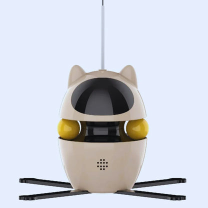 Robotic Cat Toy Moving Feather Teaser