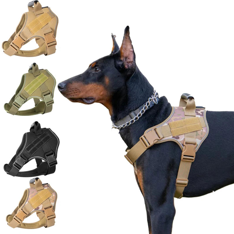 Durable Dog Training Vest Heavy Duty Harness