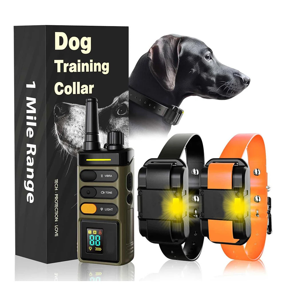 Long Range Remote Dog Training Collar Large Breed