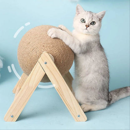 Cat Scratcher Tower Ball Portable - Pupporia