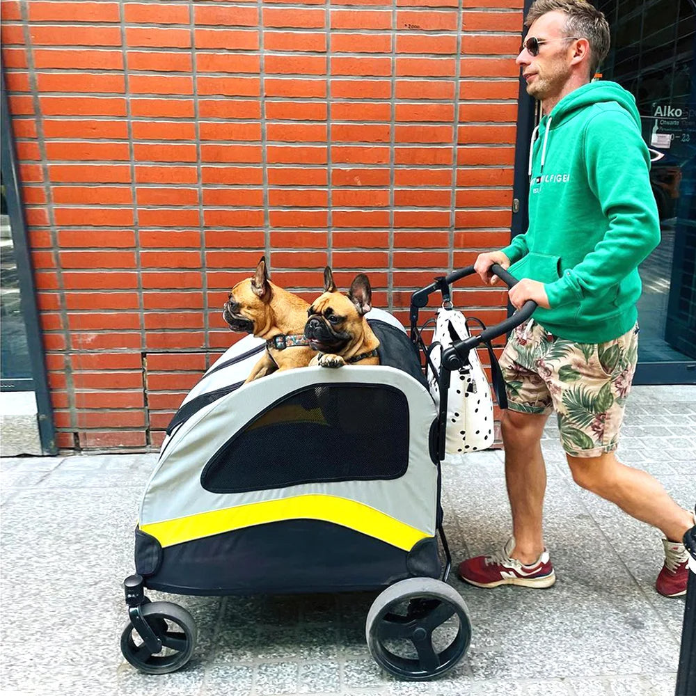 Pet Stroller Folding for Small and Large Dogs