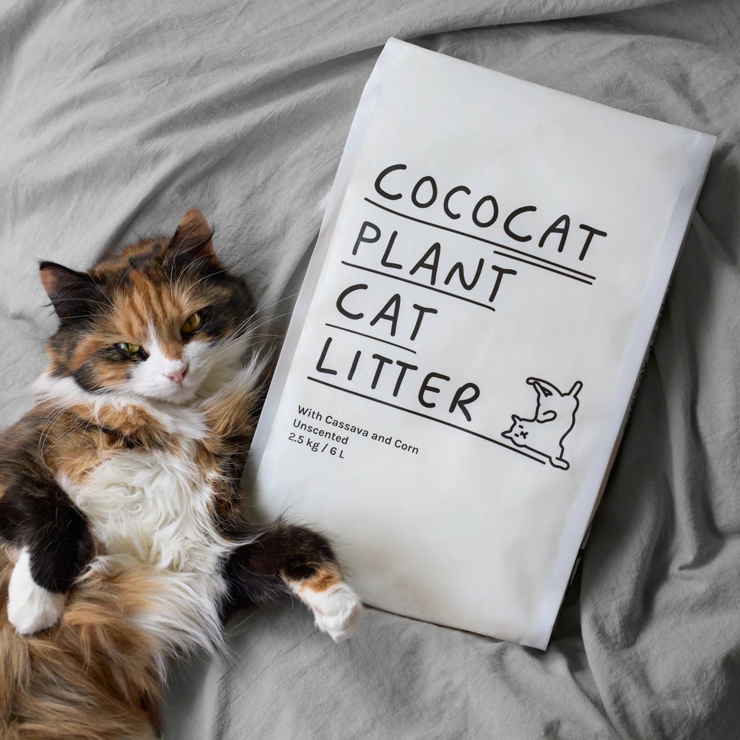 Natural Cat Litter Odor Control Eco Friendly