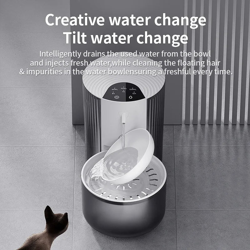 Automatic Cat Water Dispenser 3L Quiet USB