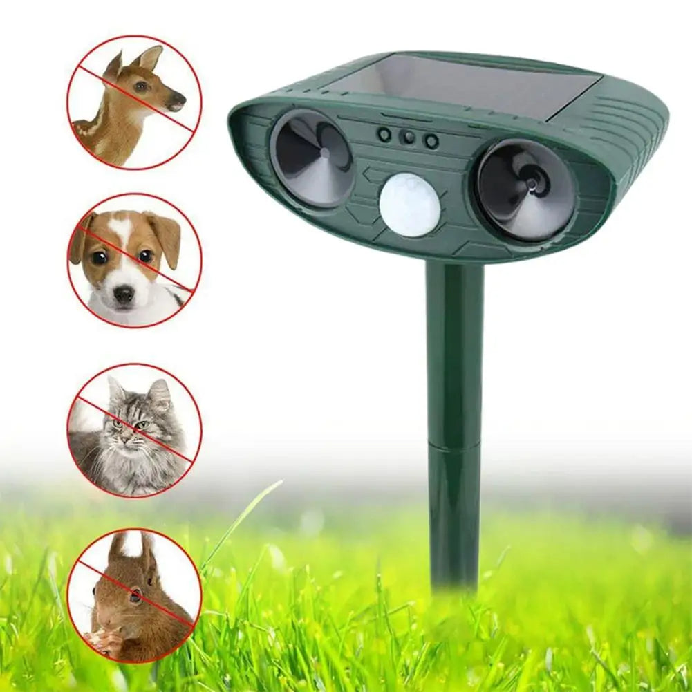Solar Powered Yard Pest Repeller