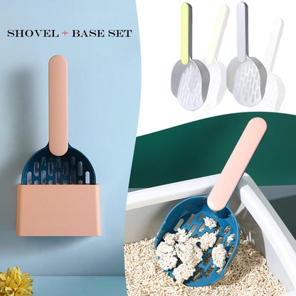 Kitty Litter Scoop And Storage Container