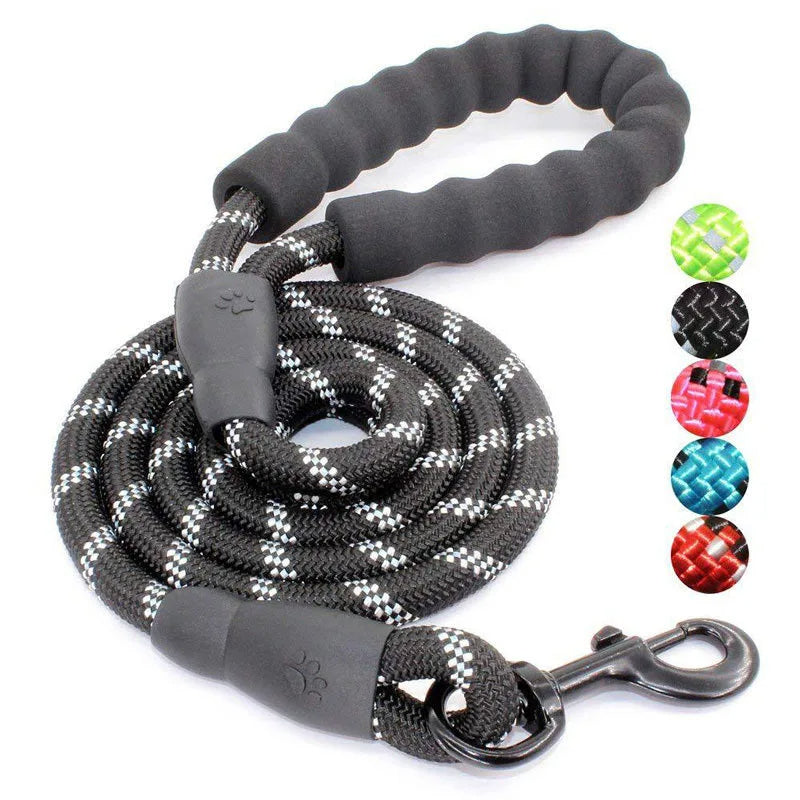 Durable Pet Leash Padded Grip Hi-Vis Rope
