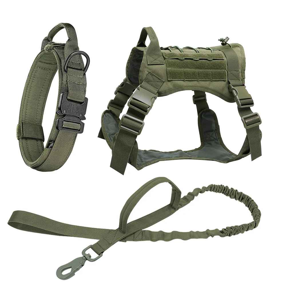 Tough Dog Training Vest Set with Leash and Pouch - Pupporia