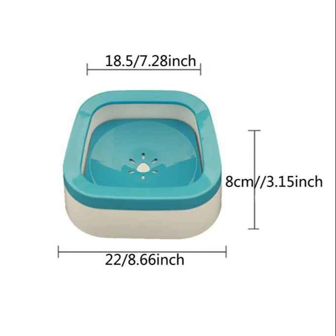 Pet Spill Proof Water Bowl 1L