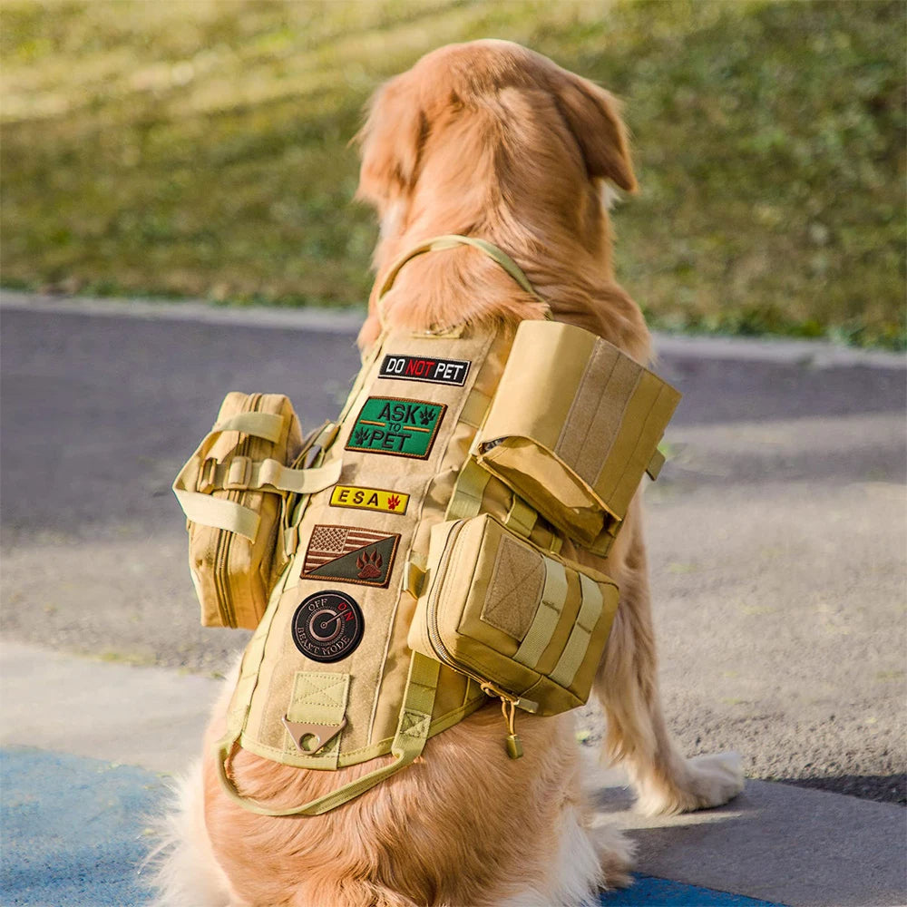 Durable Dog Training Vest With Pockets
