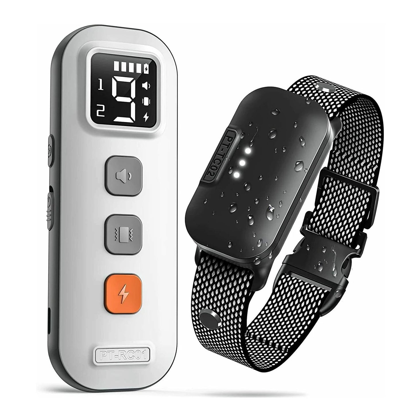 Long Range Dog Training Collar Big Screen Remote - Pupporia