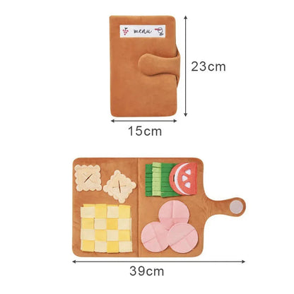 Interactive Dog Treat Dispensing Feeding Mat
