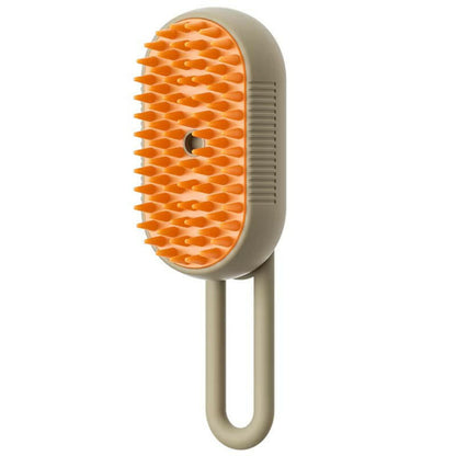 Pet Grooming Brush With Detangling Spray For Massage