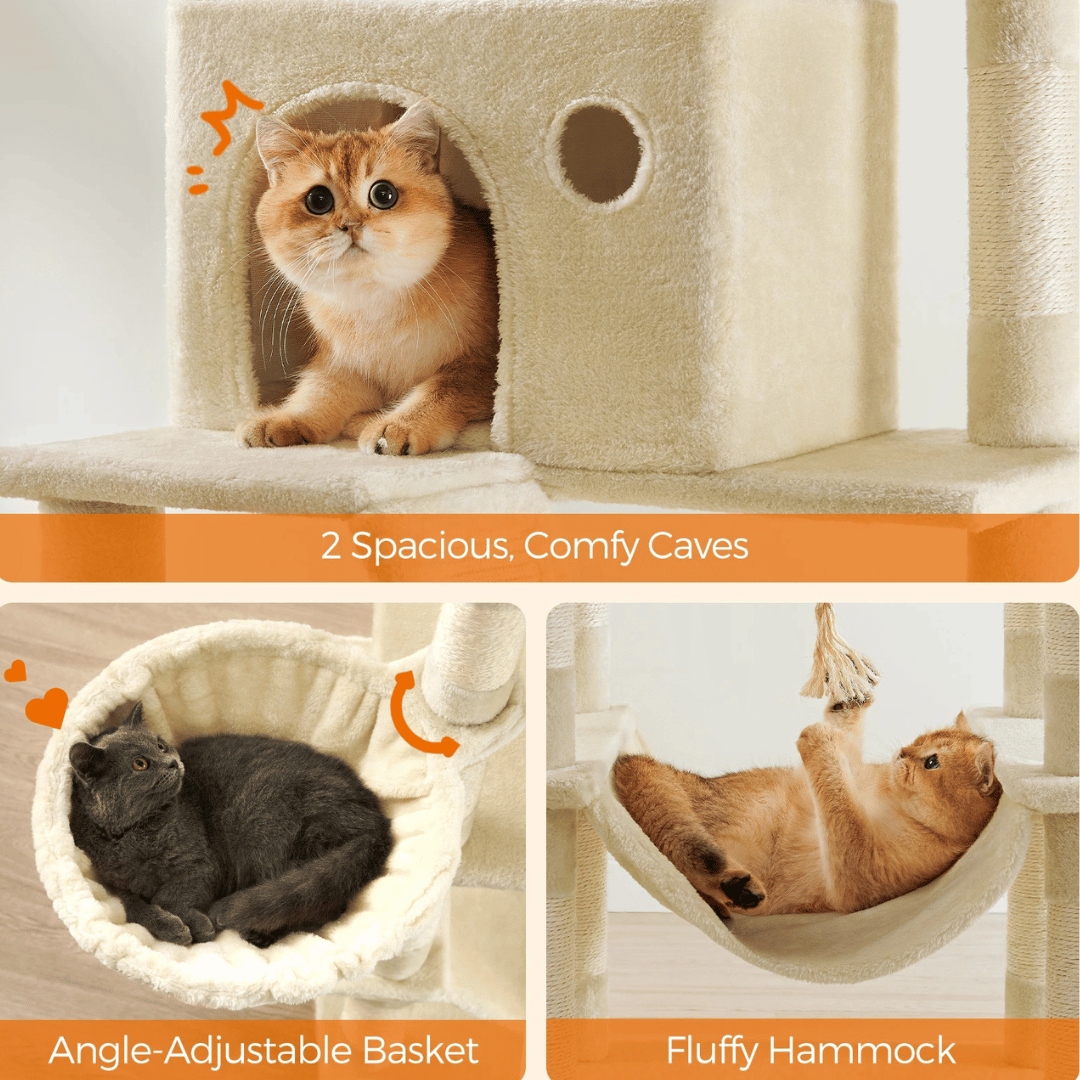 Cat Climbing Tower Playground Large