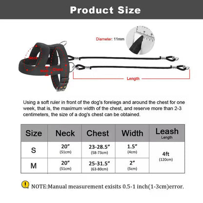 Tough Dog Pulling Harness Padded Support