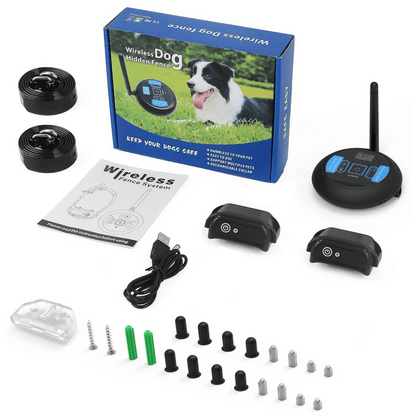 Wireless Pet Containment Training Collar Long Range