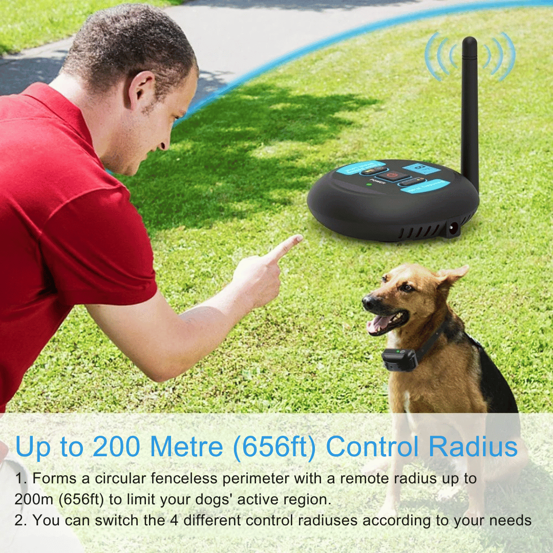 Wireless Pet Containment Training Collar Long Range