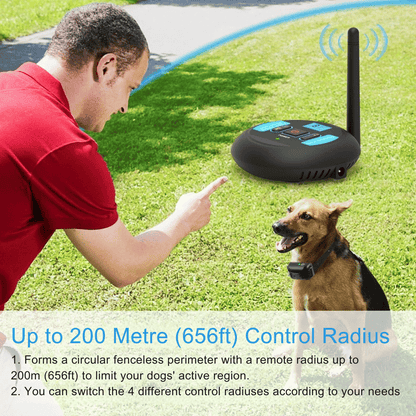 Wireless Pet Containment Training Collar Long Range