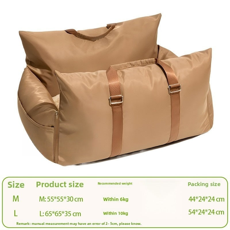 Waterproof Dog Car Seat Bed