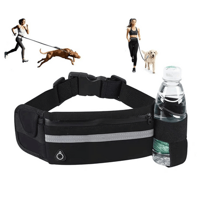 Running Belt Phone Pocket Water Bottle Holder