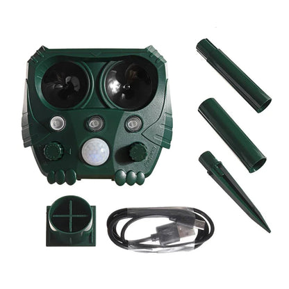 Motion Activated Animal Repellent Device Outdoor