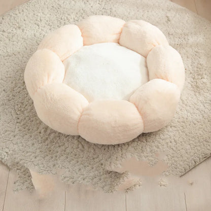 Floral Pet Bed Cushion