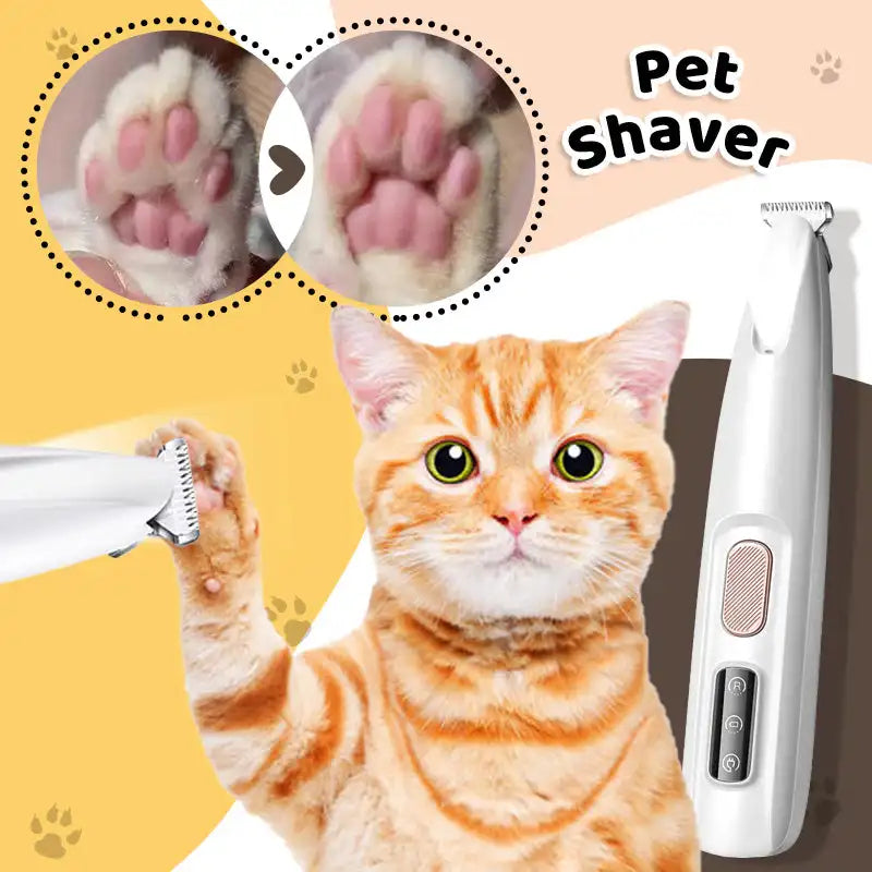 Wireless Pet Nail Clipper With Safety Light