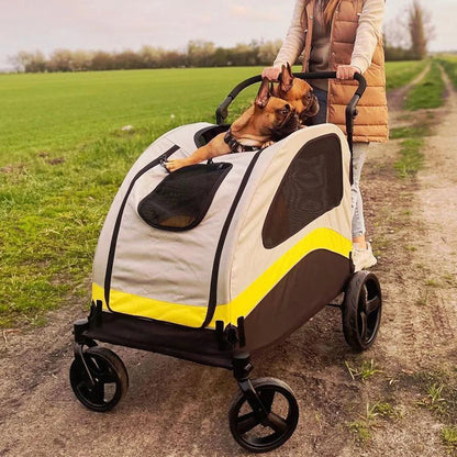 Pet Stroller Folding for Small and Large Dogs