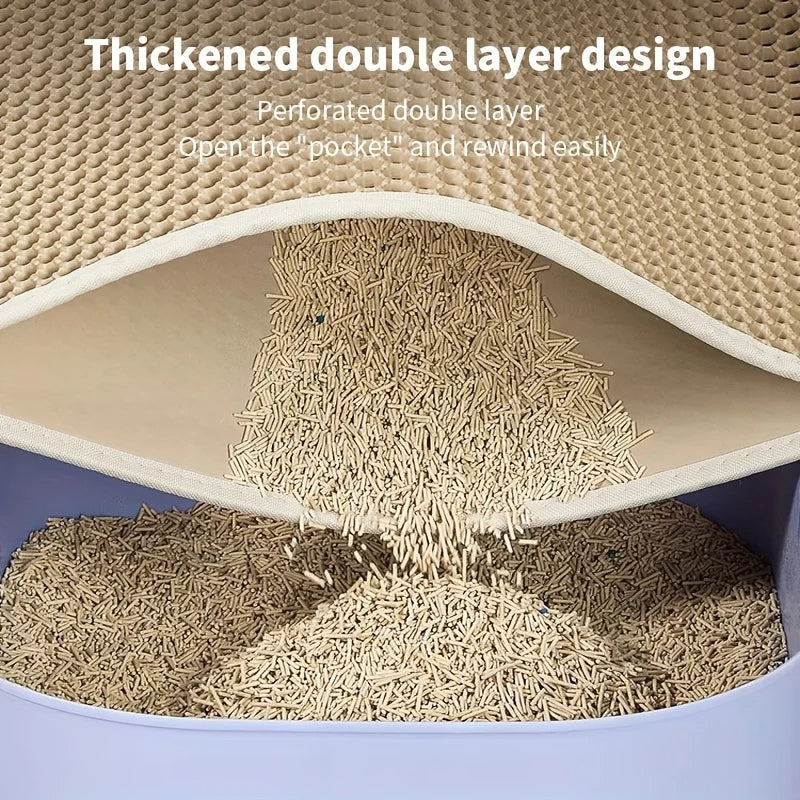 Cat Litter Mat Waterproof Easy Clean