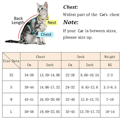 Purrfect Cat Harness And Leash Set
